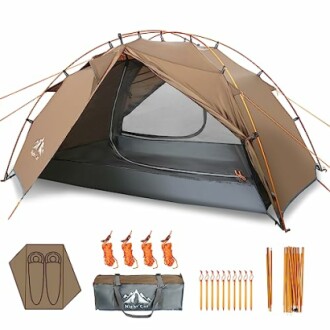 Night Cat 2 Man Camping Tent