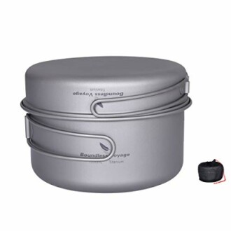 Boundless Voyage Outdoor Titanium Pot with Lid